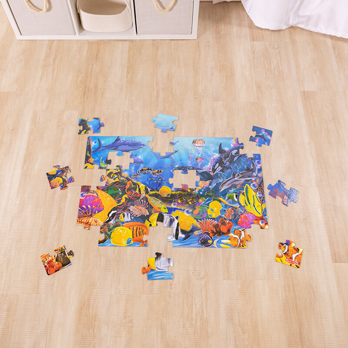 Duże puzzle dla dzieci Podwodny Świat 48 el. Melissa and Doug