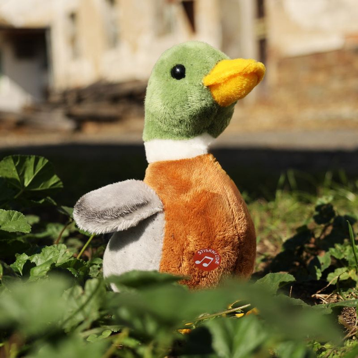 Maskotka dla dzieci Kaczka Krzyżówka 21 cm Rappa