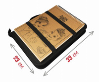 Teczka i szkicownik dla małego artysty Buki