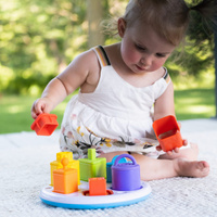 Sorter kolorów i kształtów z foremkami Plugzy Fat Brain Toys