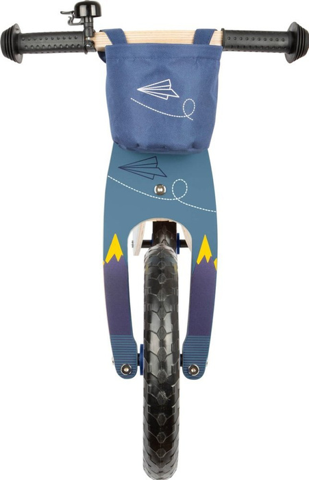 Drewniany rowerek biegowy Samolot z origami Small Foot