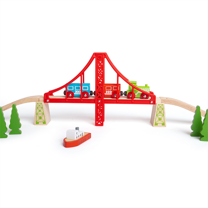Długi, podwójny most wiszący, Bigjigs Rail
