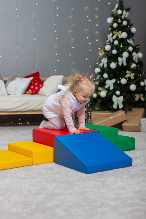 Zestaw do zabawy wielokolorowy Soft Play Corner Climber IGLU