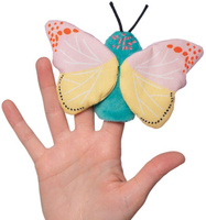 Zestaw 3 pacynek na palce Motyle Natural Historian Manhattan Toy