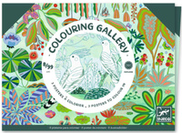 Obrazy do kolorowania w teczce Dżungla Djeco