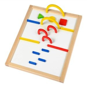 Magnetyczna układanka logopedyczna Lew- król dzikich zwierząt Pilch