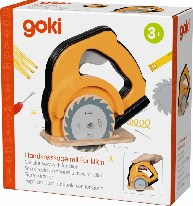 Piła tarczowa zabawkowa Goki