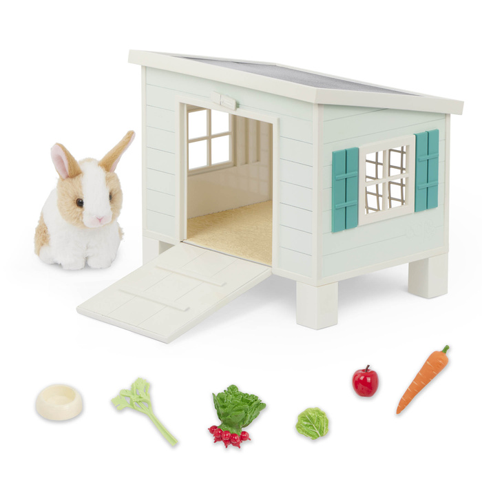 Chatka z króliczkiem i akcesoriami Our Generation Bunny Hutch Playset