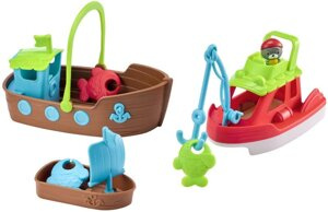 Zabawkowy kuter rybacki 3 w 1 Klorofil, statek i figurka