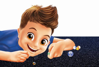 Szklane kulki - 163 szt. PM855 Buki