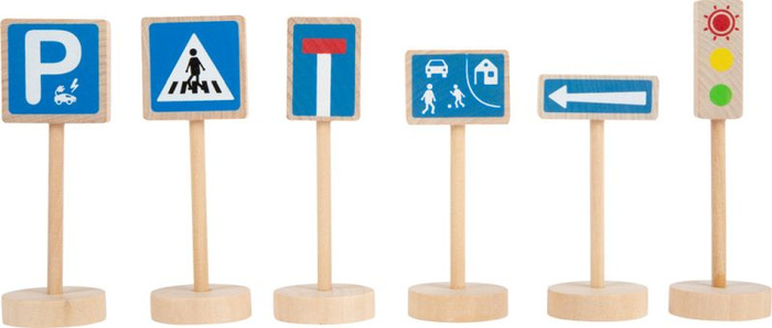 Zestaw znaków drogowych Small Foot
