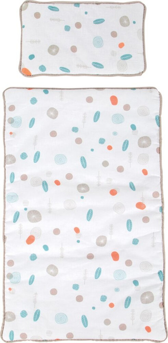 Drewniane łóżeczko dla lalki Little Button Small Foot