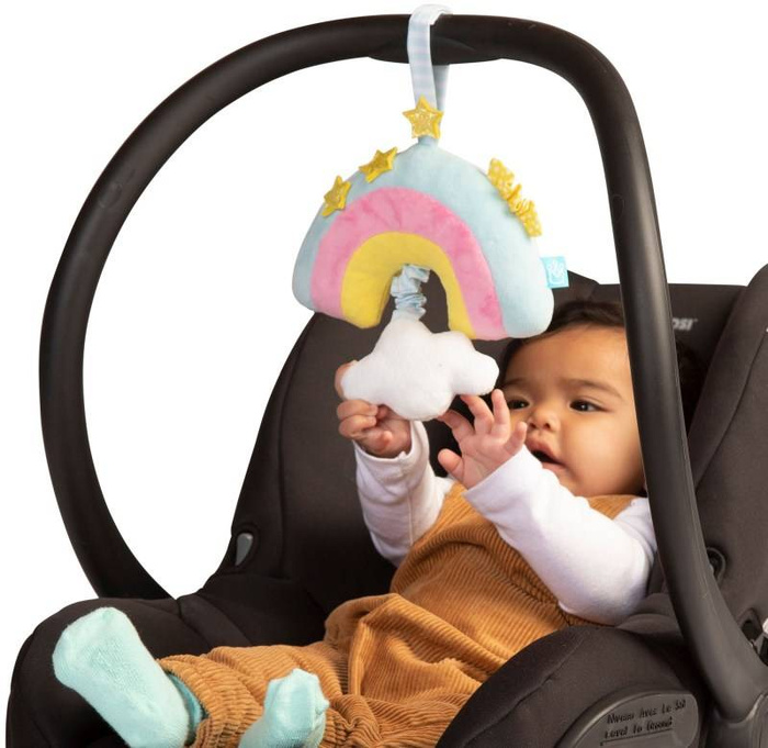 Pluszowa zawieszka muzyczna tęcza Cherry Blossom Manhattan Toy