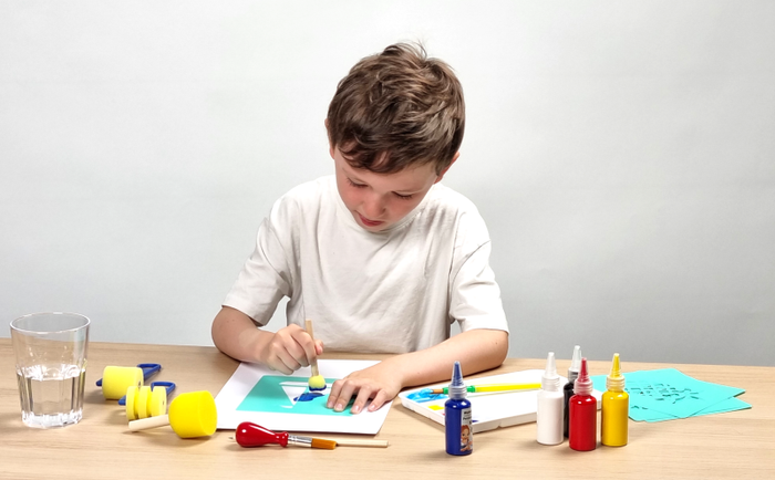 Zestaw artystyczny moje pierwsze rysunki Buki