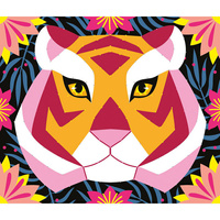 Zestaw kreatywny Przeplatanka 3D String art Zwierzęta dżungli Janod