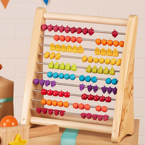 Liczydło sensoryczne z drewna owoce Two-ty Fruity B.Toys