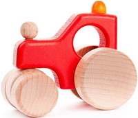 Drewniany samochód. Walec, Bajo