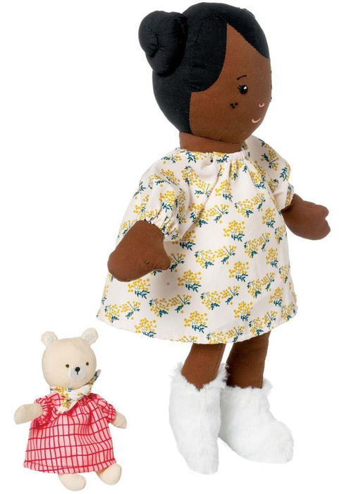 Harper lalka z małym przyjacielem misiem Manhattan Toy
