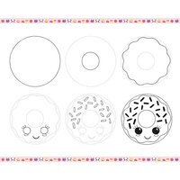 Zestaw kreatywny dla dzieci Rysowanie krok po kroku Modele kawaii Janod