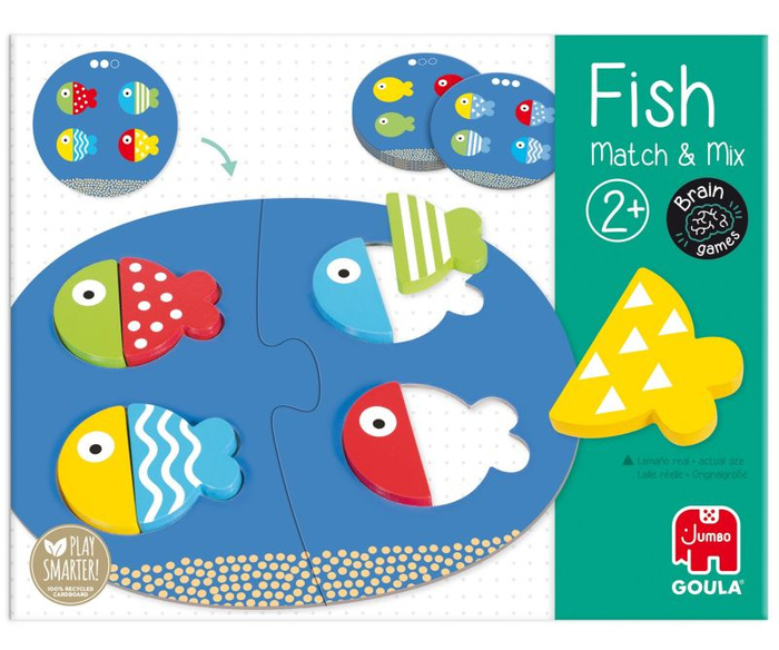 Gra edukacyjna Fish Match & Mix Goula