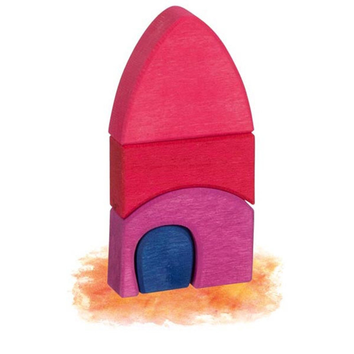 Klocki drewniane dla dzieci Miasto Goki