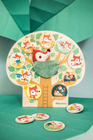 Drewniana tablica magnetyczna Mój dzień Lisiczka Alice Lilliputiens