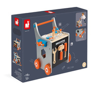 Wózek warsztat magnetyczny z narzędziami  Brico ‘Kids Janod