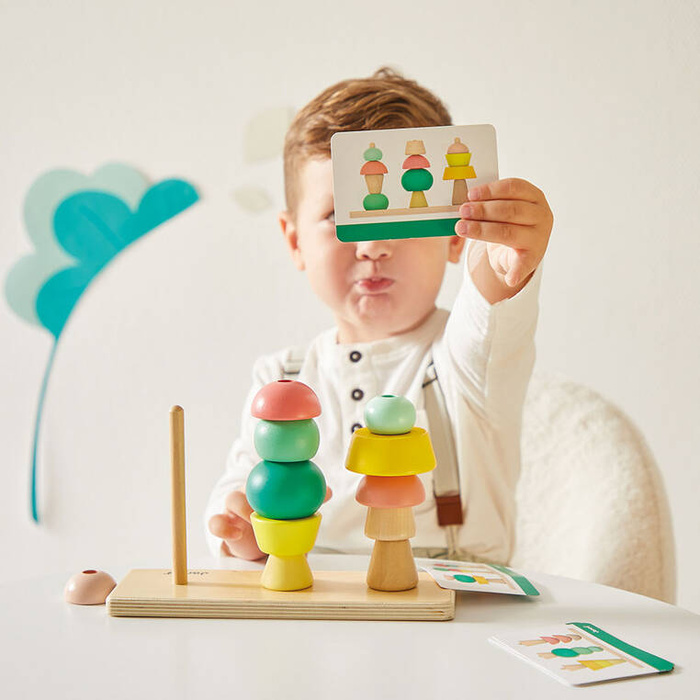 Zestaw 4 zabawek edukacyjnych Box 36 m-cy Janod