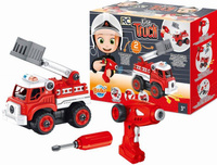 Wóz strażacki do skręcenia zdalnie sterowany 9022 Buki