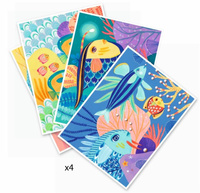 Zestaw kreatywny dla dzieci Morskie pejzaże Djeco