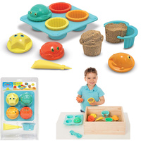 Foremki do piasku wody zabawa na plaży babeczki Melissa and Doug