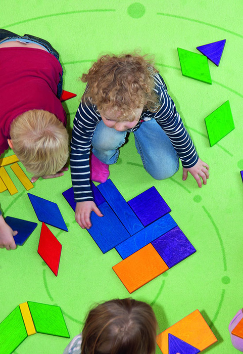 Układanka geometryczna MAXI Pilch