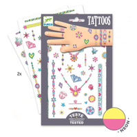 Tatuaże neonowe Klejnoty Jenni Djeco