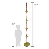 Huśtawka z liną do wspinaczki 2w1 Small Foot 