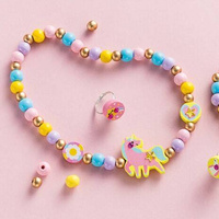 Zestaw kreatywny robienie biżuterii Tęczowa kraina Janod