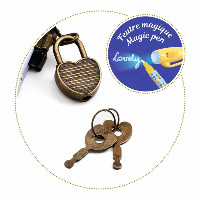 Pamiętnik dla dzieci z magicznym długopisem Kendra Djeco