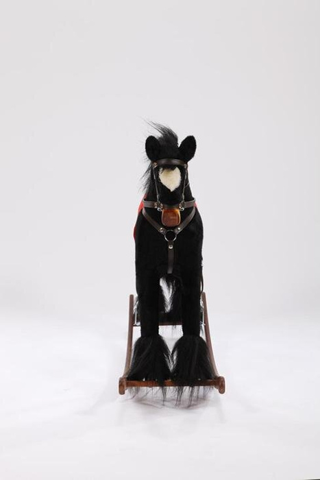 Koń na biegunach XL. Koń kary