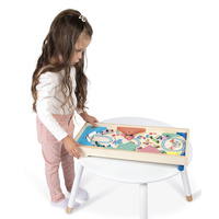 Drewniana gra zręcznościowa Pinball Applepop Janod