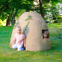 Domek do zabawy w ogrodzie lub domu Willow Hut Erzi