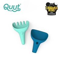 Zestaw łopatka + grabki Raki Dark Blue + Vintage Blue Quut