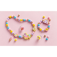 Zestaw kreatywny robienie biżuterii Tęczowa kraina Janod