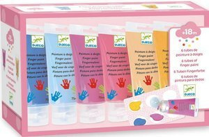 Farby do malowania palcami SWEET Djeco
