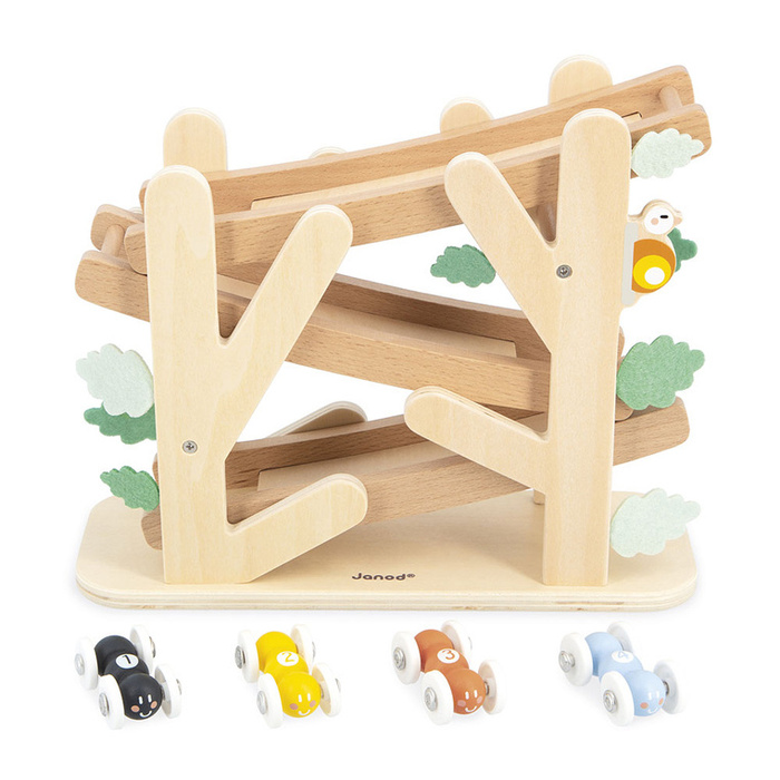 Kulodrom drewniany Rampa wyścigowa dla mrówek Sweet Cocoon Janod