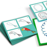 Nauka rysowania dla dzieci, krok po kroku. Zwierzęta, Djeco, eduludo