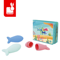 Książeczka do kąpieli Przyjęcie pod wodą Janod