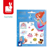 Zestaw naklejek dla dzieci Pokaz mody Syrenki Janod