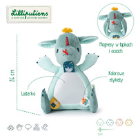 Przytulanka aktywizująca z lusterkiem A kuku Smok Joe Lilliputiens