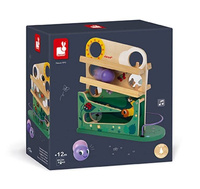 Kulodrom drewniany tor dla kulek Wesoła gąsienica Janod