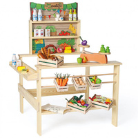 Drewniany sklep ekologiczny Erzi