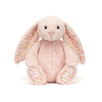 Króliczek z Kwiecistymi Uszami Pudrowy Róż Cherry 31 cm Jellycat